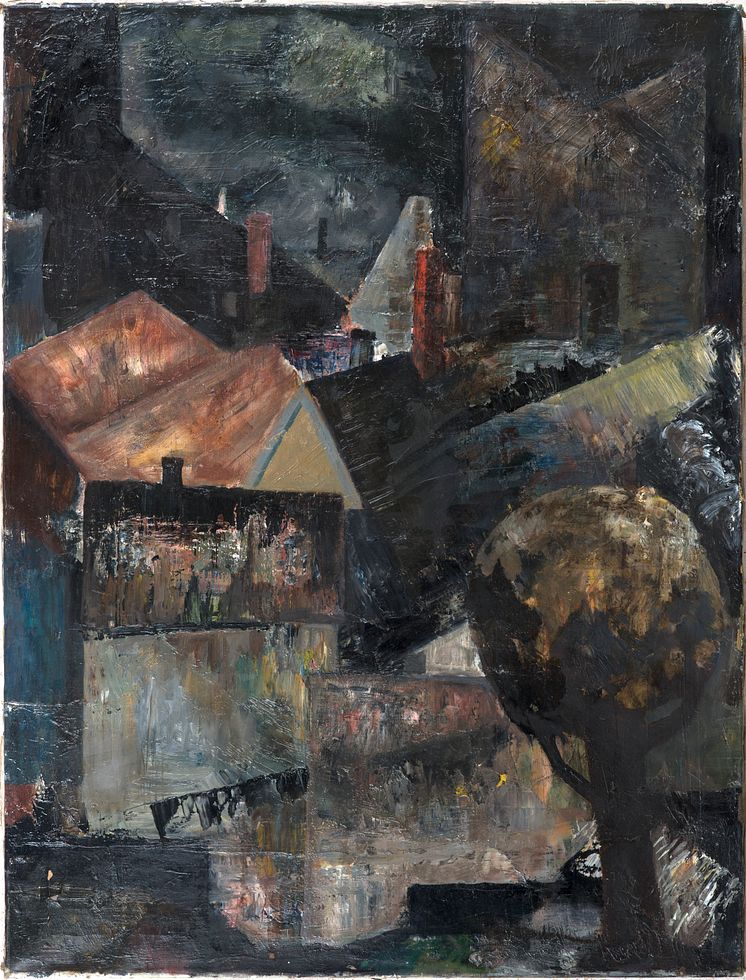 Håkon Bleken, Hustak, 1961. TKMs samling