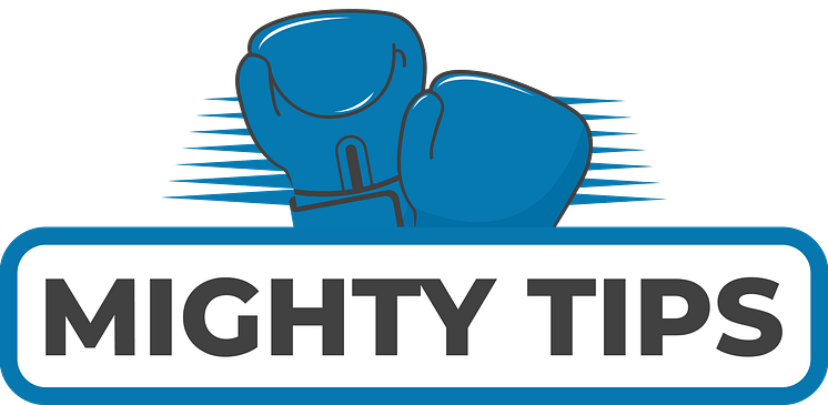 MightyTips boxing logo