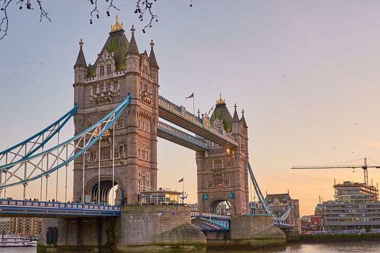 The Tower Bridge, London, Storbritannien