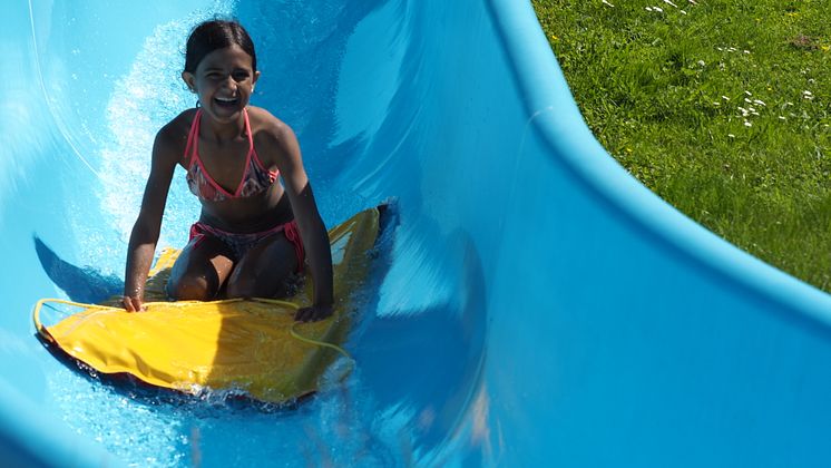 Vattenlek i Skånes Djurpark