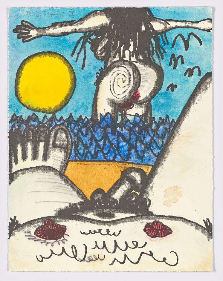 Carroll Dunham_Where am I 