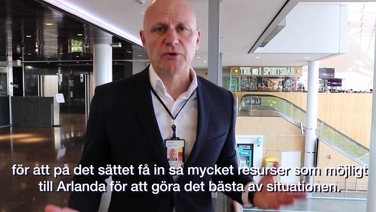 Åtgärder på Arlanda