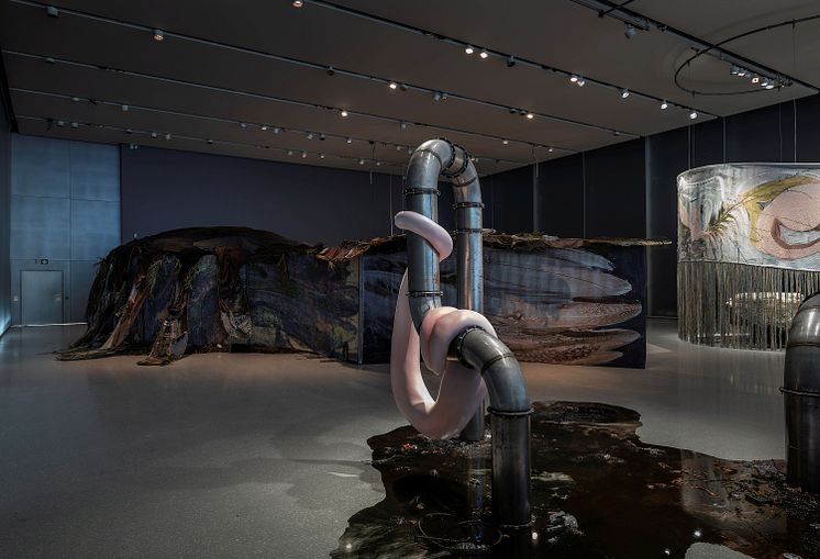 Laure Prouvost. Above Front Tears Oui Float