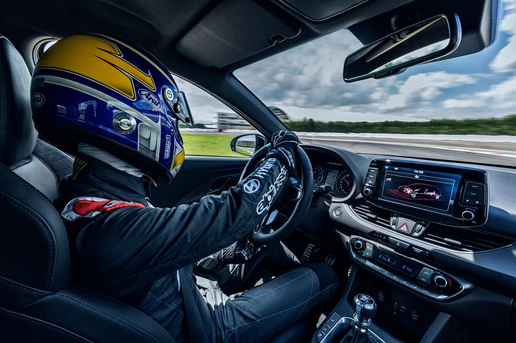 Maximal körglädje med Helt nya Hyundai i30 N.