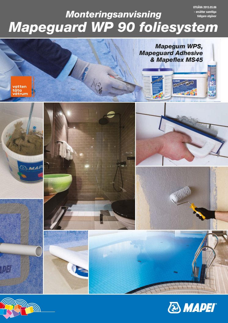 Mapeguard WP 90 Foliesystem