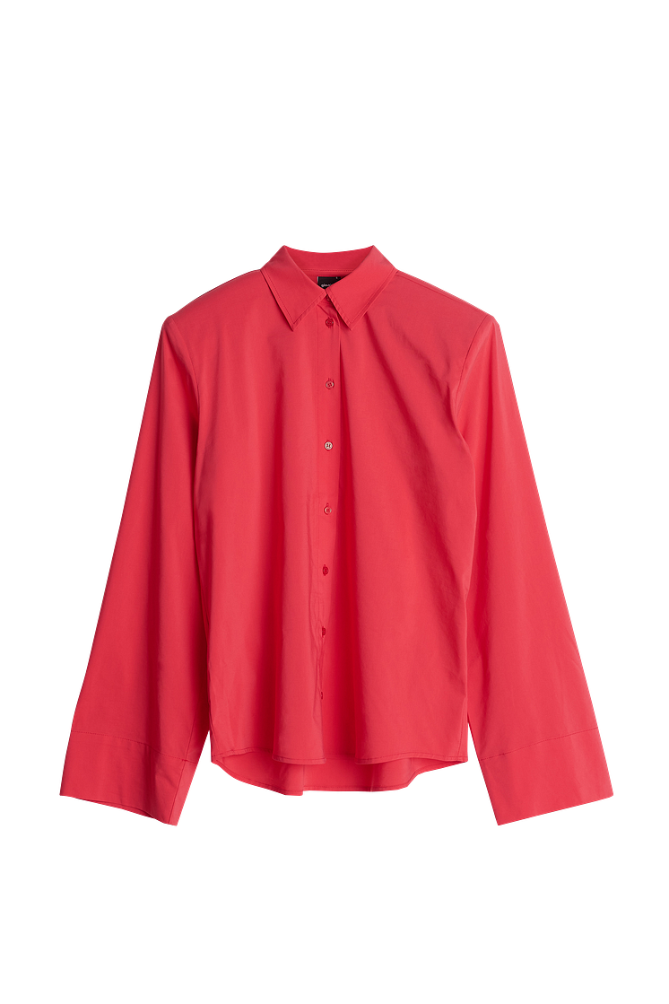 lena shirt - hibiscus