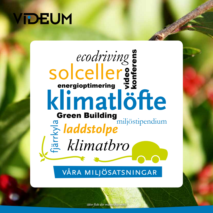Våra miljösatsningar