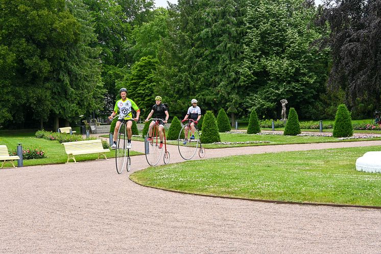 Höghjulingar i Stadsparken 2