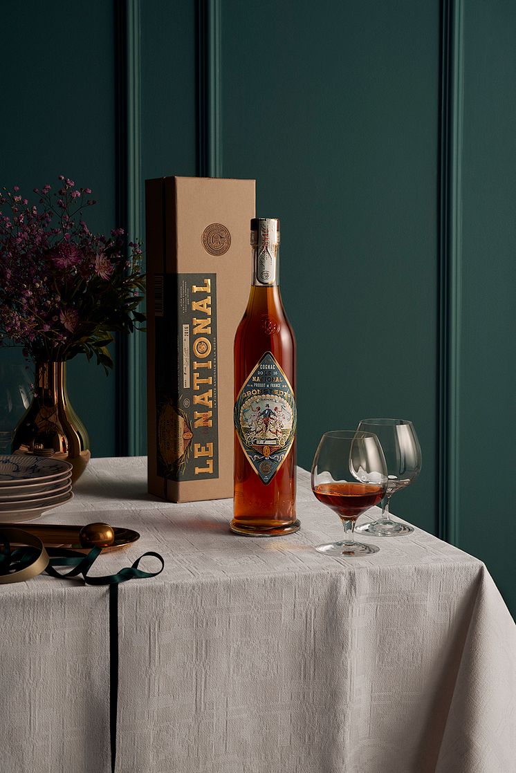 Grönstedts National 2016 fine champagne miljöbild
