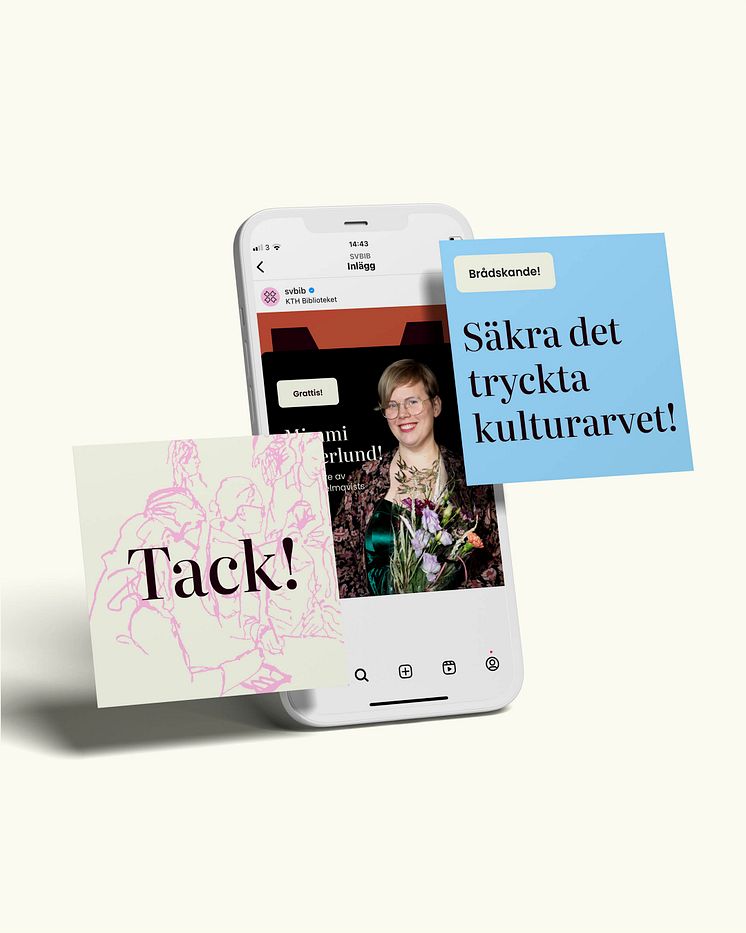 Svensk biblioteksförening - ny visuell identitet