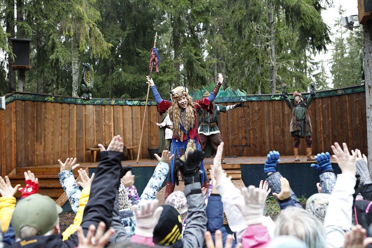 Huldran och barnen har kontroll