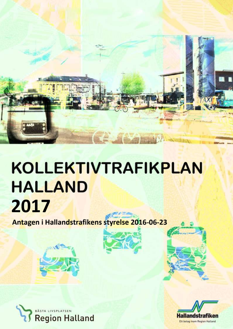 Kollektivtrafikplan Halland 2017