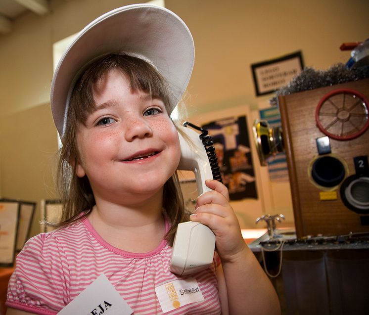 Snilleblixtarna på Tekniska museet Foto: Anna gerdén
