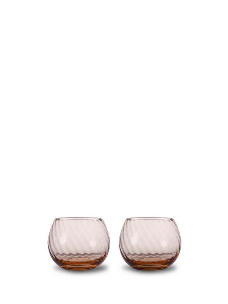 BYON AW24 - Water glass Opacity  peach