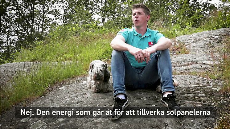Är solceller dåligt for miljön
