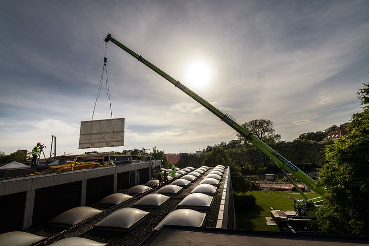 Munch moving artworks to the new museum in Oslo - Photo: Kilian Munch