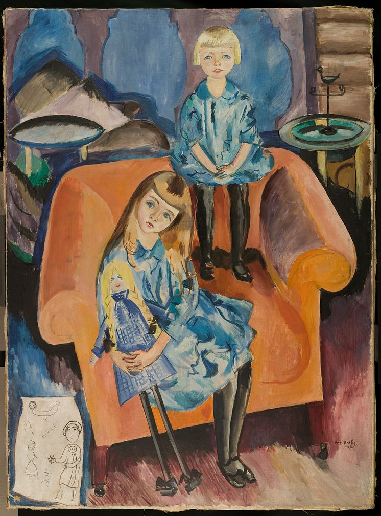 Per Krohg_To Barn_1918