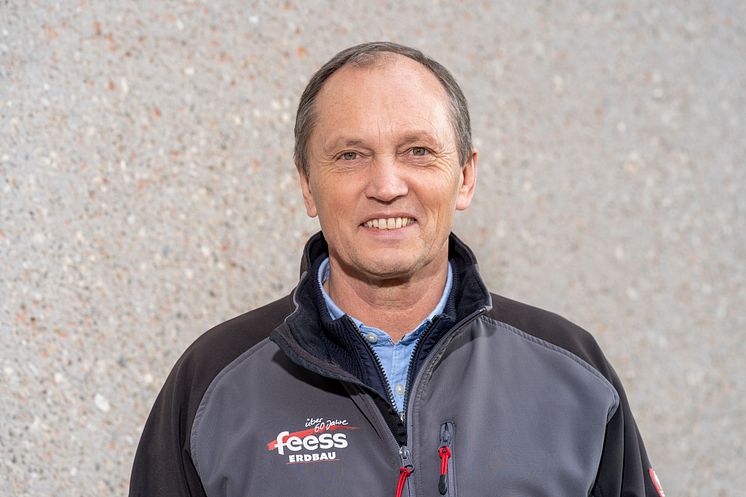 Walter Feeß, Geschäftsführer der Heinrich Feeß Gmbh & Co. KG