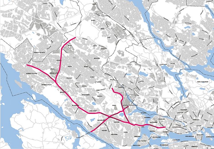 Cykelstråk Västerort