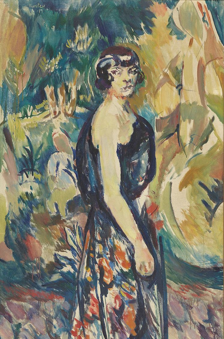 Ludvig Karsten, Portrett av Aasta Nielsen / Portrait of Aasta Nielsen