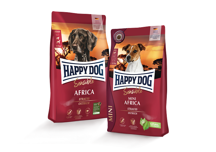 Happy Dog Sensible Africa und Sensible Mini Africa