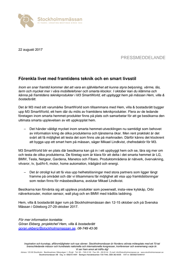 Förenkla livet med framtidens teknik och en smart livsstil