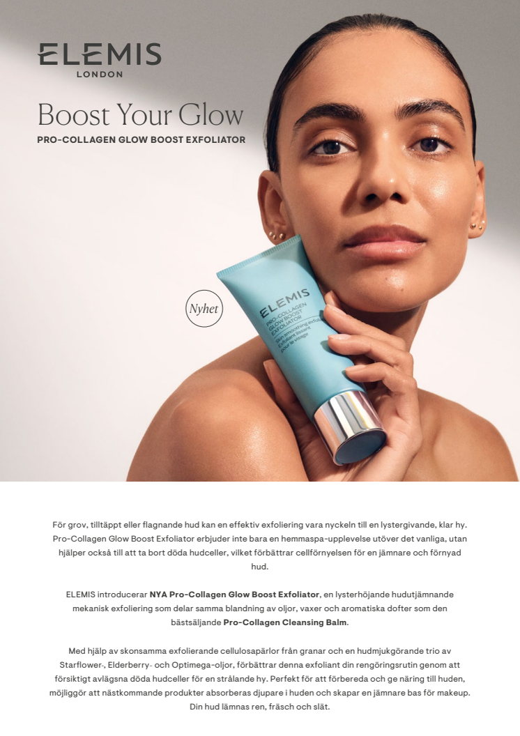 Pro Collagen Glow Boost Exfoliator Press Release SE (1).pdf