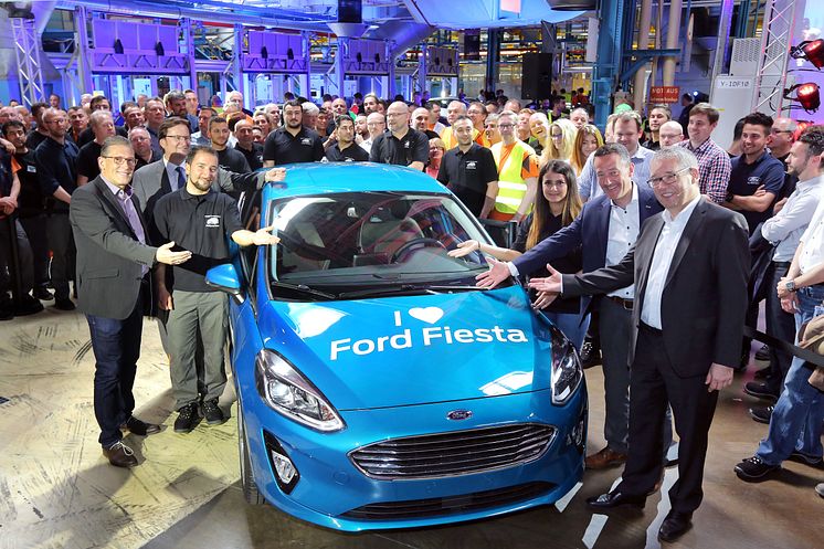 Ford Fiesta Produktionsstart