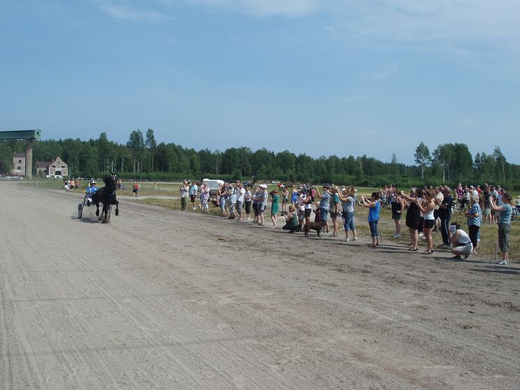 Järvsöfaks på banan i Norberg