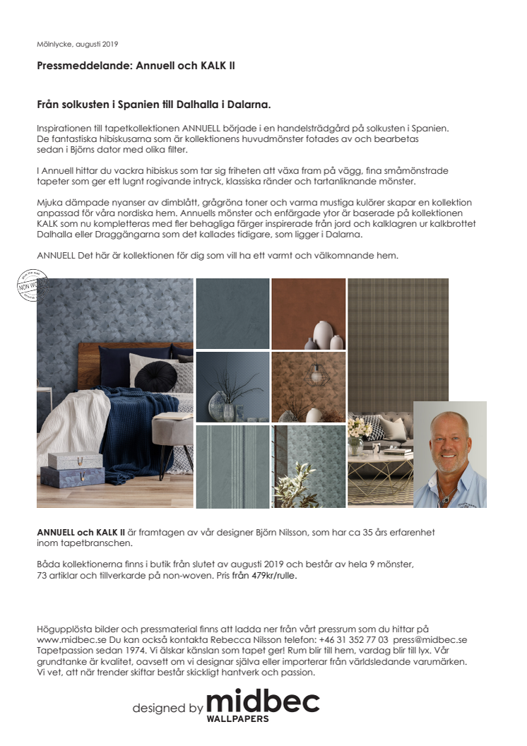 Pressrelease Annuell & Kalk II