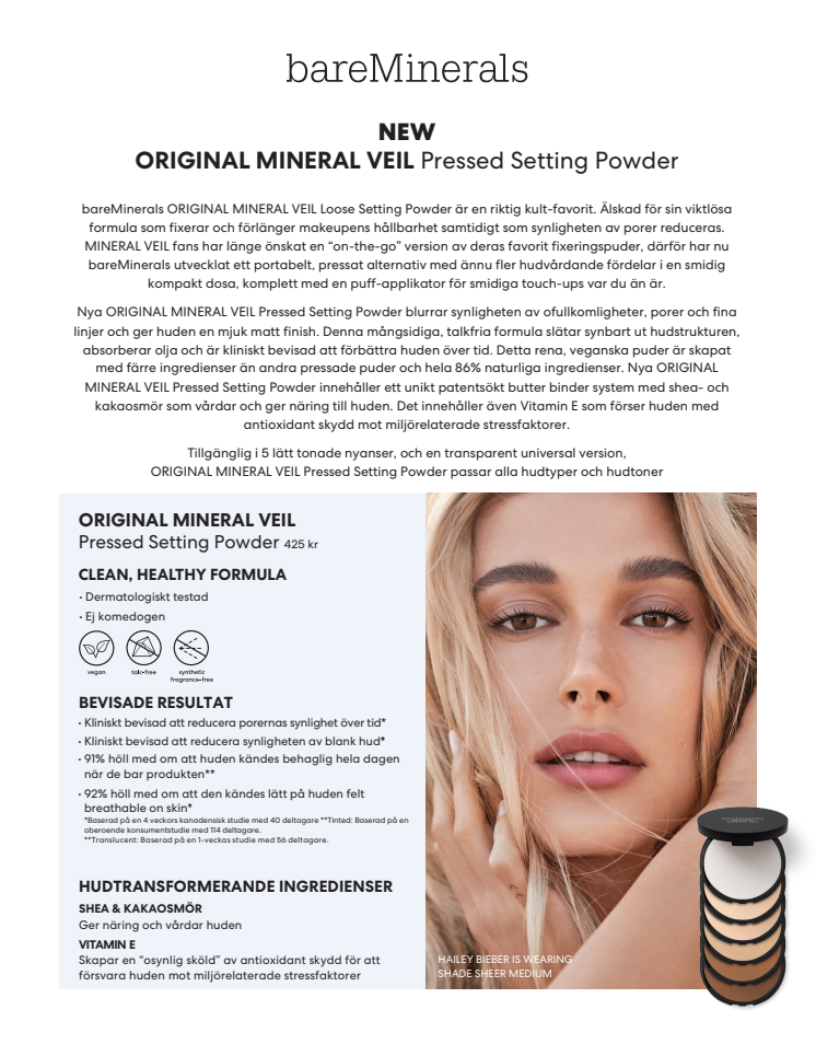 bareMinerals ORIGINAL Mineral Veil Pressed Setting Powder Press Release SE.pdf