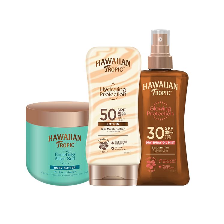 Hawaiian Tropic gruppbild
