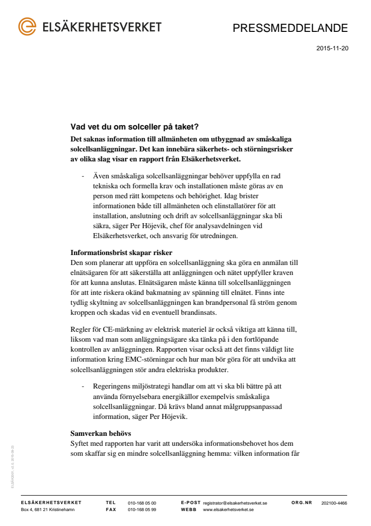 Vad vet du om solceller på taket?