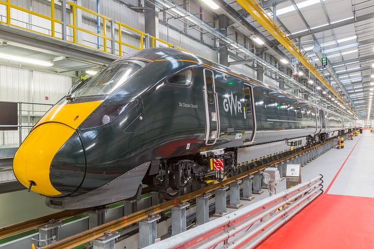 Intercity Express Train at Stoke Gifford depot