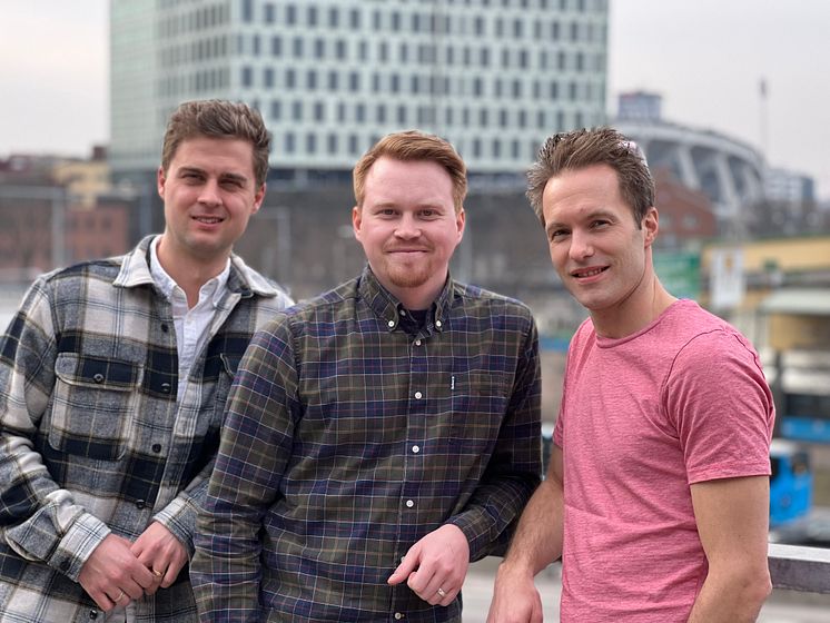 Pontus Holmgren, Jakob Andersson, Adam Krantz