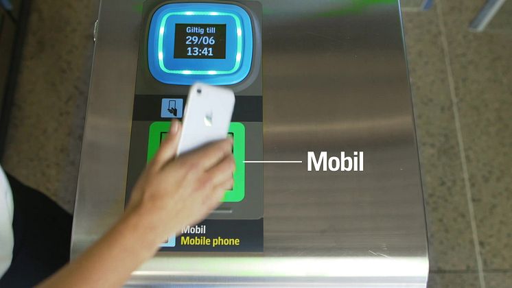Fritt fram att blippa mobilen i alla spärrar