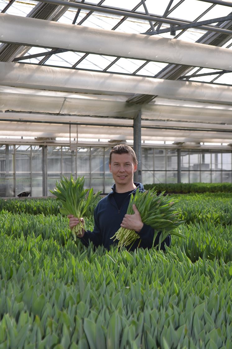 Jonas Andersson på Olles Blommor AB