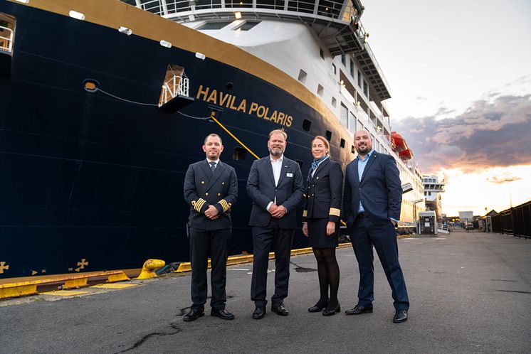 Før Havila Polaris sin jomfrutur