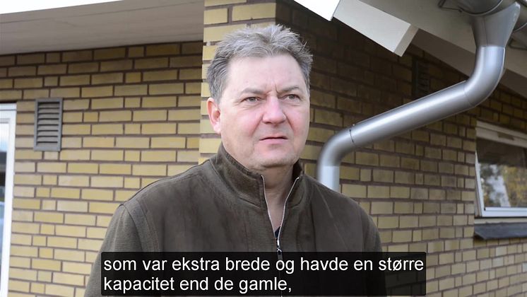 Klar til regnskyl? Det blev Claus med tagrender fra Lindab