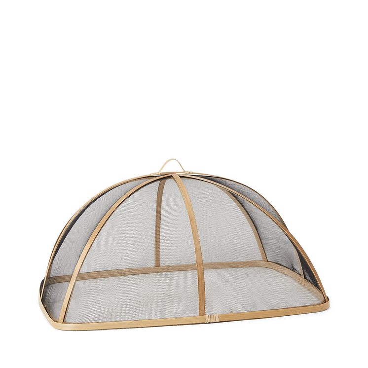 10224_Matskydd Rektangulär 45x35cm Bambu Svart