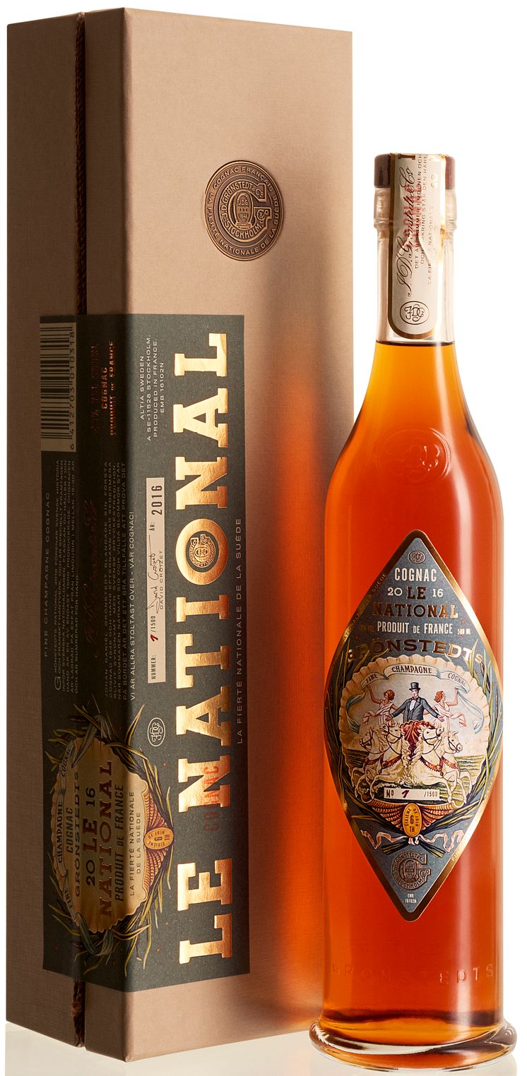 Grönstedt National 2016 fine champagne