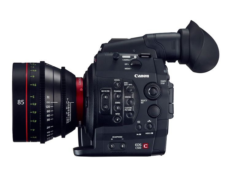 Canon EOS C500 från sidan