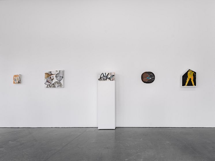 Installationsvy från utställningen Playa! på Bonniers Konsthall
