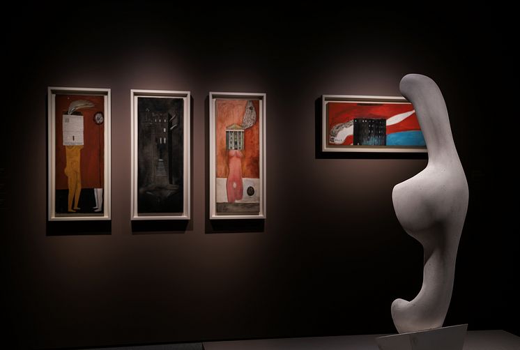 Louise Bourgeois. Imaginære samtaler installasjonsfoto 10