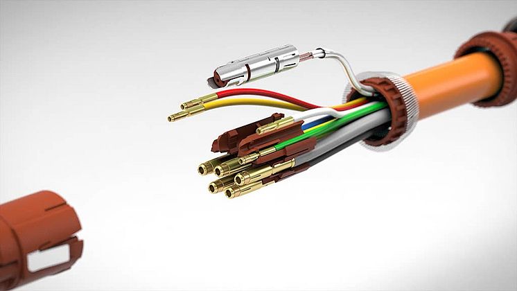 Nya M40 hybridkontakter för signal, data och kraftöverföring