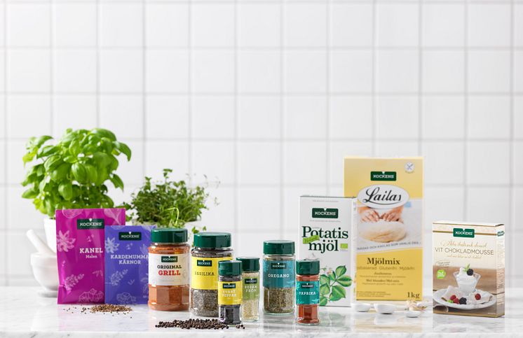 Kockens produktsortiment