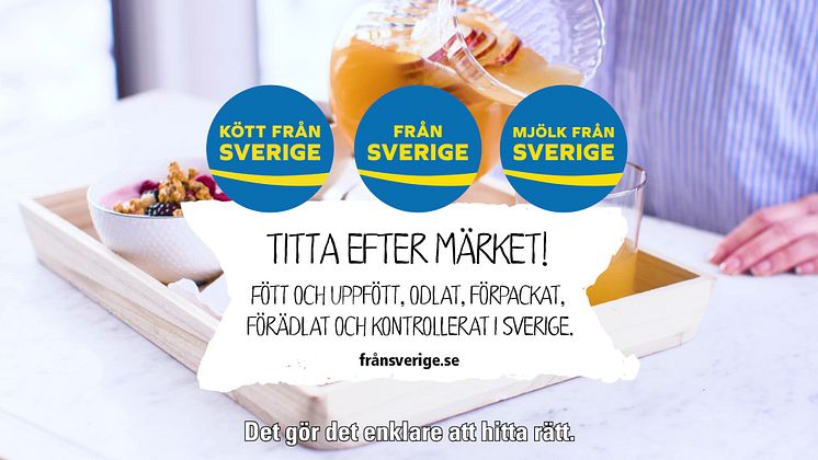 Från Sverige Frukost – svenska råvaror, all världens mat