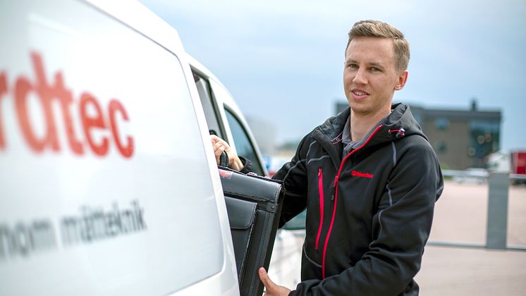 Nordtec fältkalibrering bil