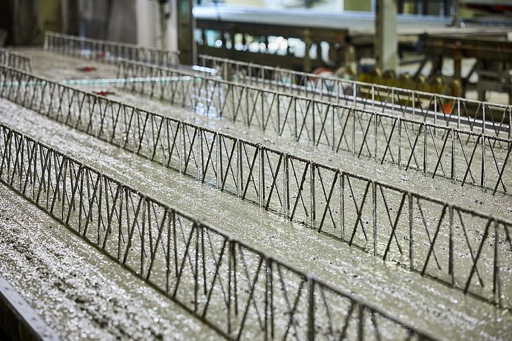 Plattbärlag Precast Abetong Hallstahammar