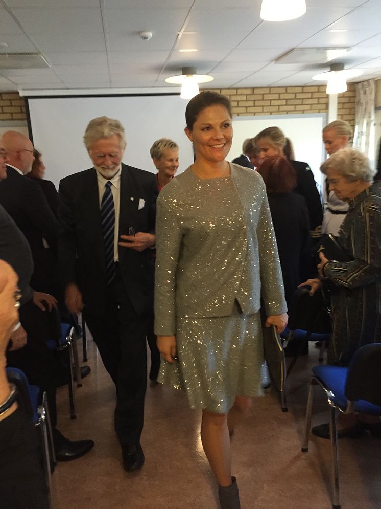 Kronprisessan Victoria är Barndiabetesfondens beskyddare